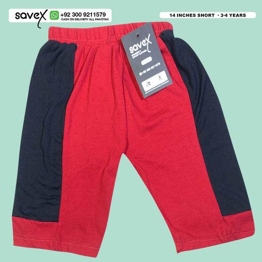 Kids 14 Inches Shorts 3-4 Years-1