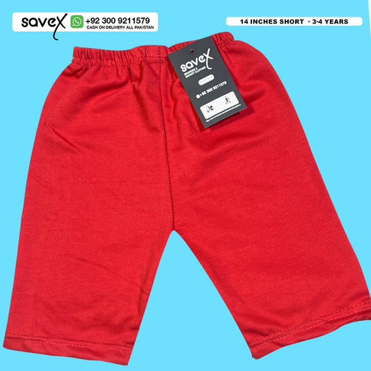 Kids 14 Inches Shorts 3-4 Years-3