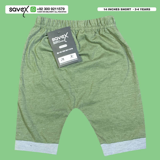 Kids 14 Inches Shorts 3-4 Years-5