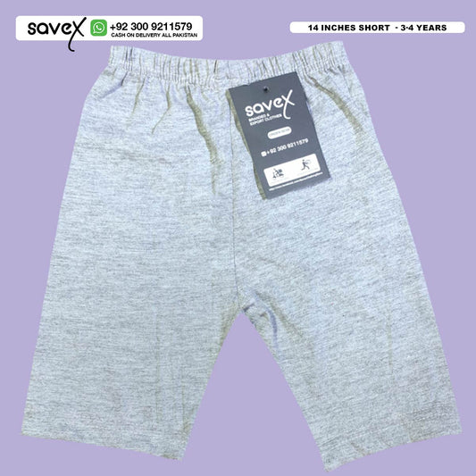 Kids 14 Inches Shorts 3-4 Years-7